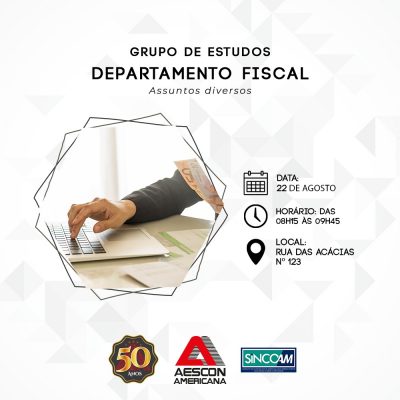 Grupo de Estudo Departamento Fiscal 22/08