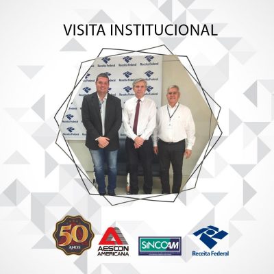 Visita institucional à Delegacia da Receita Federal